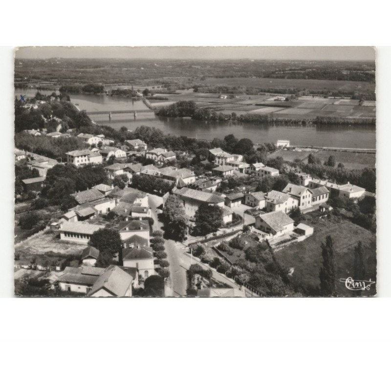 URT: vue générale et l'adour vue aérienne 10x15 - état