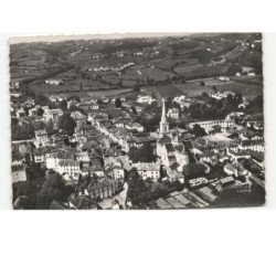 HASPARREN: vue générale, l'église vue aérienne 10x15 - très bon état