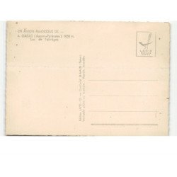 GABAS: lac de fabrèges vue aérienne 10x15 - très bon état