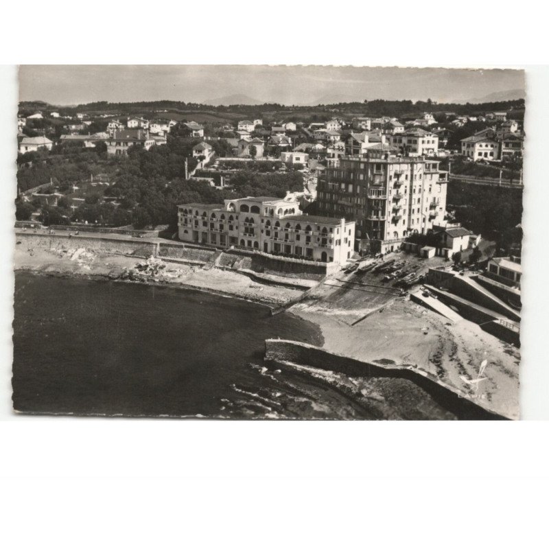 GUETHARY: port, résidences "itsasoan" "guetharia" vue aérienne 10x15 - très bon état