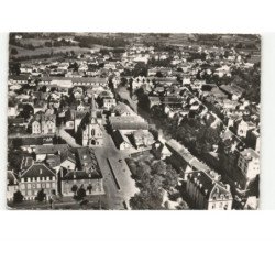 MAULEON-SOULE: la sous-préfecture, l'église vue aérienne 10x15 - très bon état