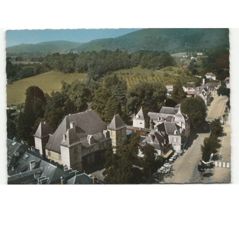 MAULEON-SOULE: le château d'andurain de maytie vue aérienne 10x15 - très bon état