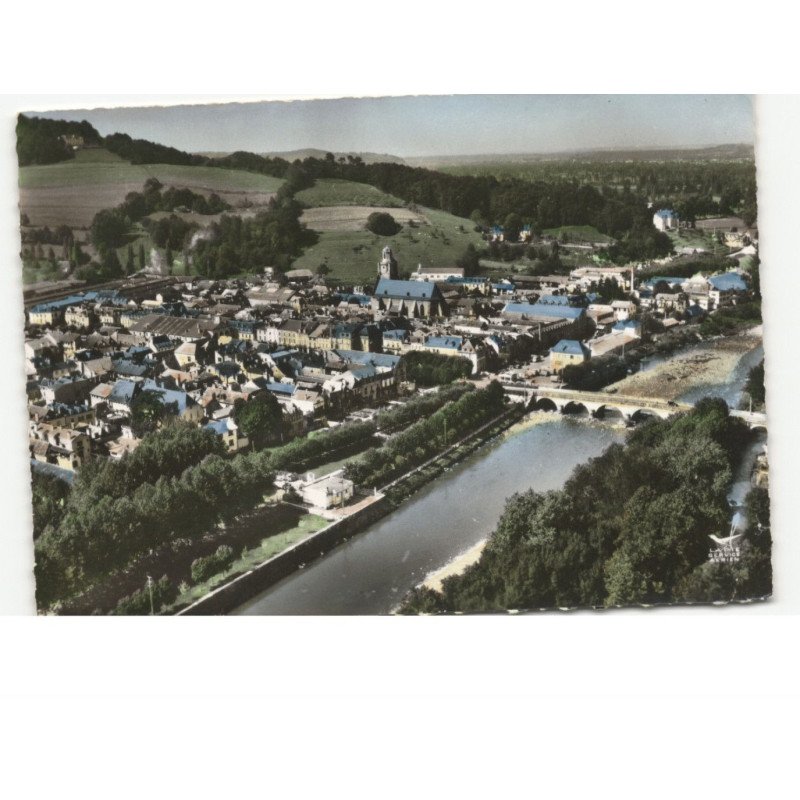 NAY: le gave de pau vue aérienne 10x15 - très bon état