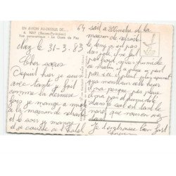 NAY: le gave de pau vue aérienne 10x15 - très bon état