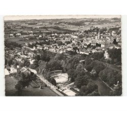 ORTHEZ: les arènes, la piscine vue aérienne 10x15 - très bon état