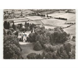 ORTHEZ: château de preville vue aérienne 10x15 - très bon état