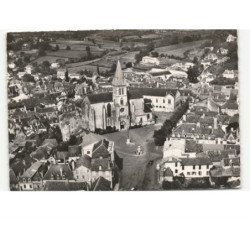 ORTHEZ: église saint-pierre vue aérienne 10x15 - très bon état