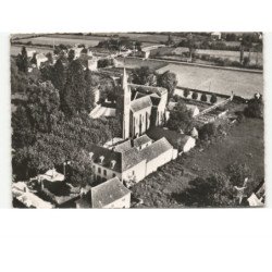 RIVEHAUTE: l'église vue aérienne 10x15 - très bon état