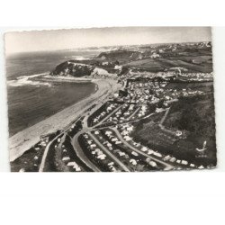 SAINT-JEAN-de-LUZ: camping international d'erromardie vue aérienne 10x15 - très bon état