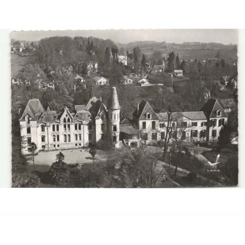 SALIES-de-BEARN: refuge des cheminots vue aérienne 10x15 - très bon état