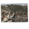 SAINT-JEAN-PIED-de-PORT: la nive, l'église et la citadelle vue aérienne 10x15 - très bon état