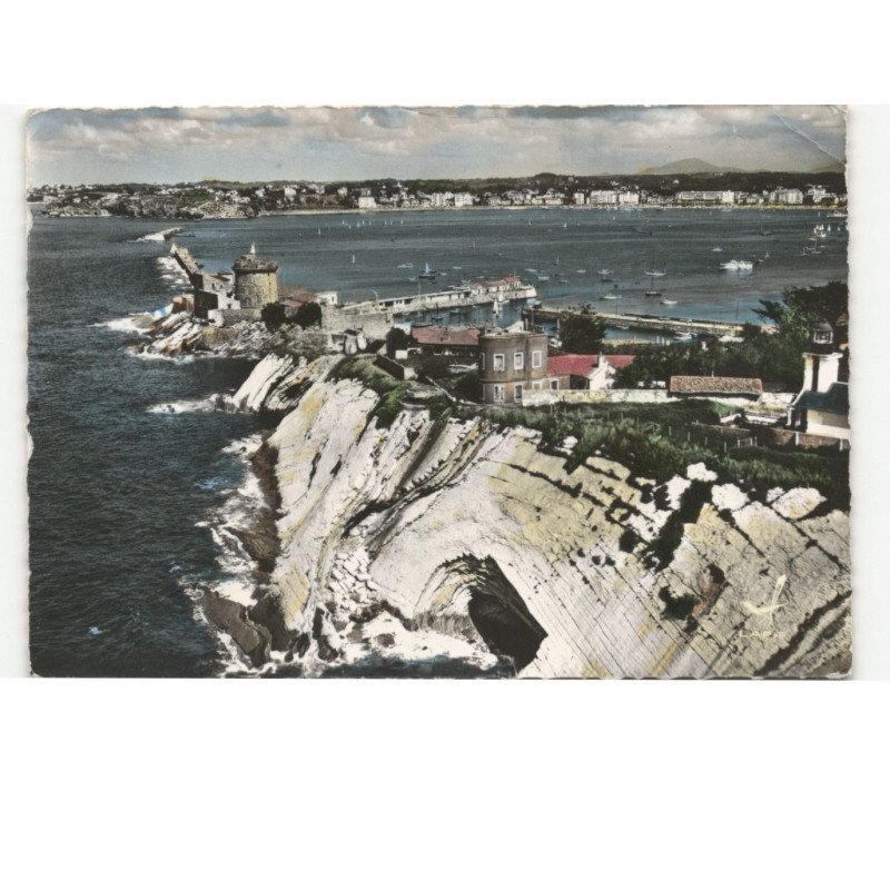 SOCOA: les falaises le fort et la baie vue aérienne 10x15 - état