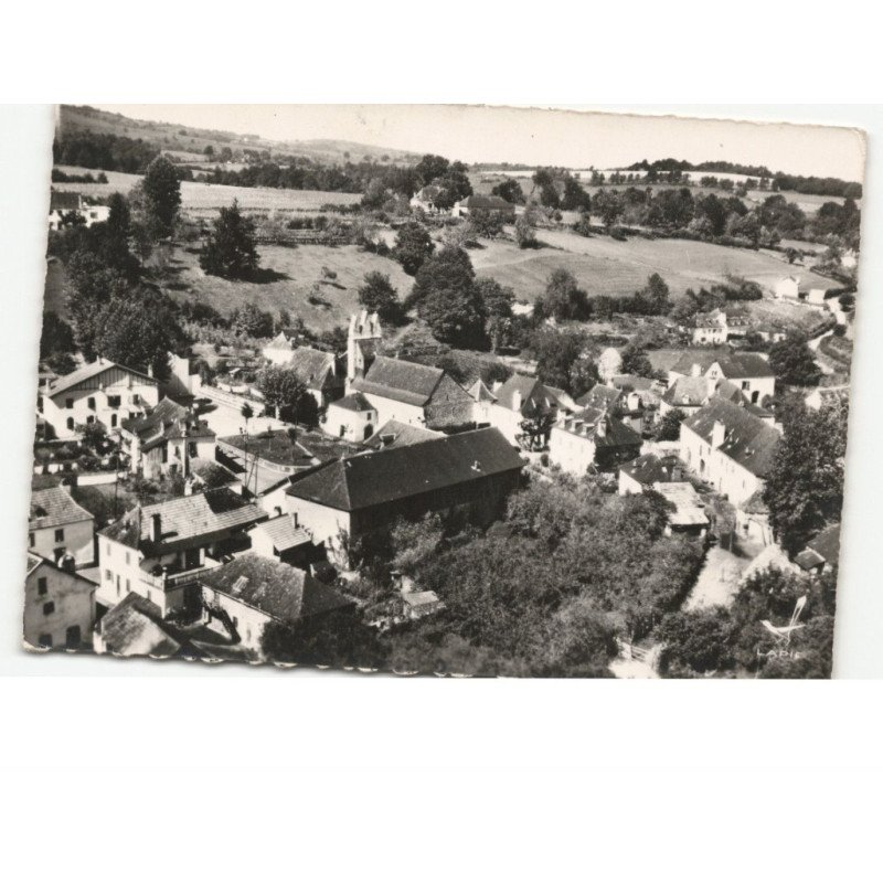 VIODOS: vue générale, l'église, le fronton vue aérienne 10x15 - très bon état