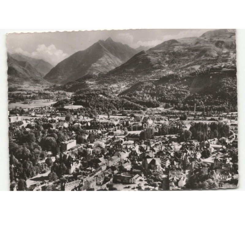 ARGELES-GAZOST: le pic du viscos vue aérienne 10x15 - très bon état