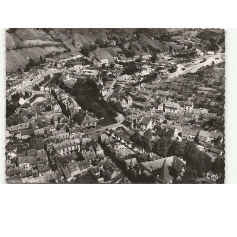 ARREAU: vue générale vue aérienne 10x15 - très bon état
