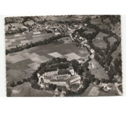 ARRENS: sanatorium jean thébaud le chapelle notre-dame de poeylaun et le village vue aérienne 10x15 - très bon état