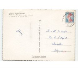 ARRENS: vue panoramique, la vallée et le pic de pan vue aérienne 10x15 - très bon état