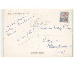 BAREGES: des lacets de la route du tourmalet vue aérienne 10x15 - très bon état