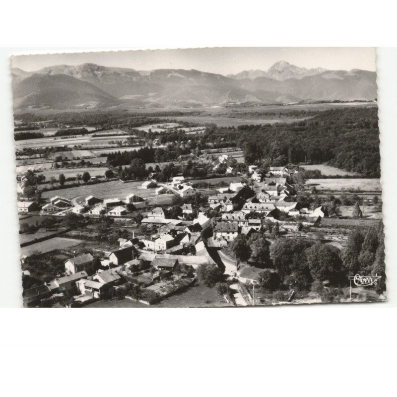LA BARTHE-de-NESTE: vue générale la chaîne des pyrénées et pic du midi de bigorre vue aérienne 10x15 - très bon état