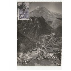 GUCHEN: vue générale, au fond, le petit arbizon vue aérienne 10x15 - très bon état