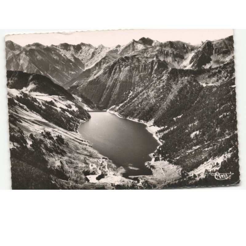 FABIAN: réservoir de l'oule, pic de garlitz pic d'aret vue aérienne 10x15 - état