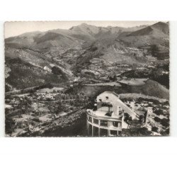 LOURDES: station supérieure de béout vue aérienne 10x15 - état