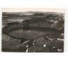 LE LAC PAVIN: le lac de bourdouze vue aérienne 10x15 - très bon état