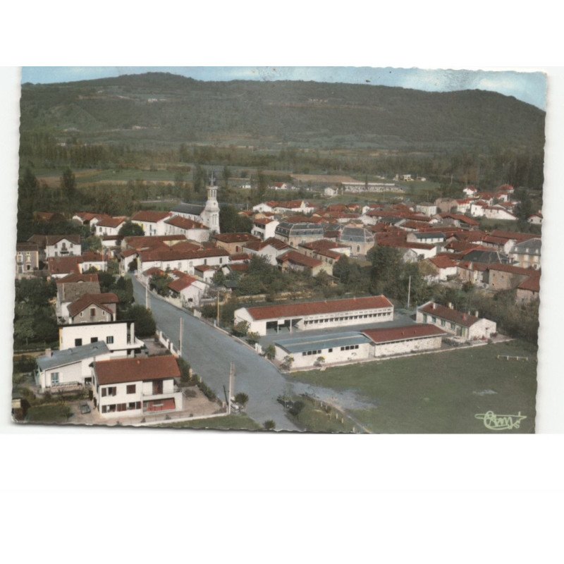 LOURES-BAROUSSE: vue générale vue aérienne 10x15 - état