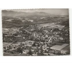 MONTGAILLARD: vue générale vue aérienne 10x15 - très bon état