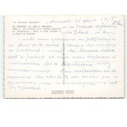 LA PIBESTE: la station supérieure du téléphérique dans le fond, la plaine de toulouse vue aérienne 10x15 - très bon état