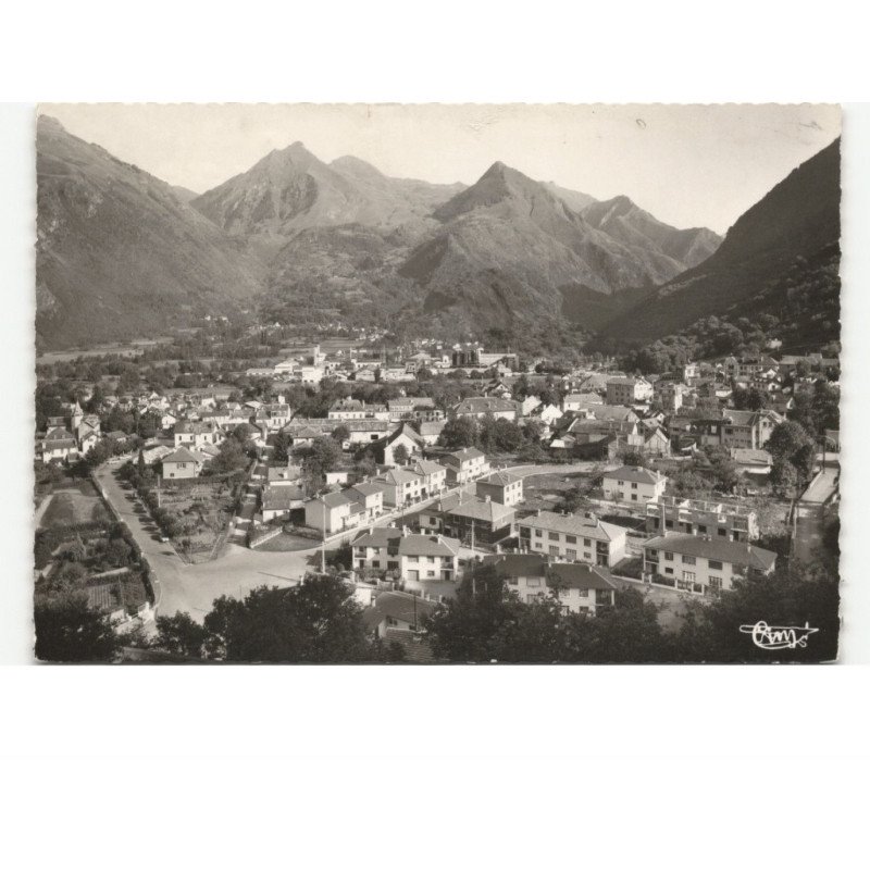 PIERREFITTE: SOULOM: VILLELONGUE: vue générale vue aérienne 10x15 - très bon état