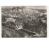 environs de SAINT-LARY: pic de neouvieille, lacs d'oredon cap de long vue aérienne 10x15 - très bon état
