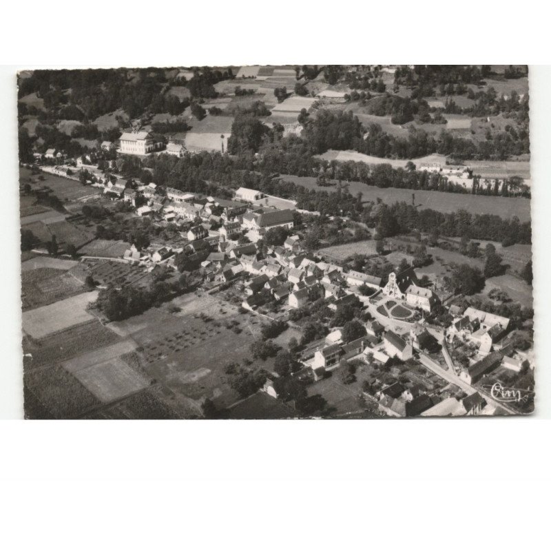 SAINT-LARY: vue générale vue aérienne 10x15 - très bon état