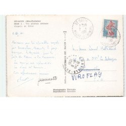 SAINT-SAVIN: vue générale chapelle de piétat vue aérienne 10x15 - très bon état