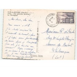 SAINT-PE-de-BIGORRE: vue générale les montagnes vue aérienne 10x15 - très bon état