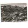 SAINT-SAVIN: la vallée et la chaîne des pyrénées vue aérienne 10x15 - très bon état