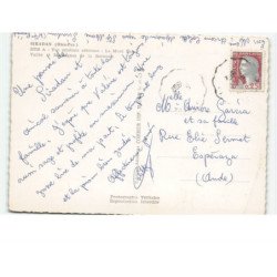 SIRADAN: le mont las et montagnes de la barousse vue aérienne 10x15 - très bon état