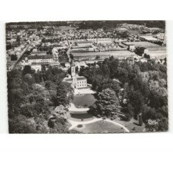 TARBES: le jardin massey, le musée et l'arsenal vue aérienne 10x15 - état