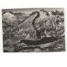 LE TOURMALET: pic de néouvielle et lacs d'aumar et d'aubert vue aérienne 10x15 - très bon état