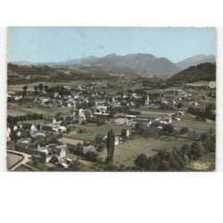 TREBONS: vue panoramique vue aérienne 10x15 - très bon état