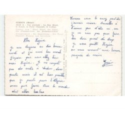 VERDUN: vue générale, la rue mazel, le canal, la porte chaussée, le collège vue aérienne 10x15 - très bon état