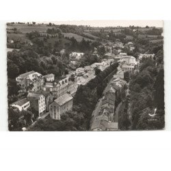 CAPVERN-les-BAINS: rue des thermes, boulevard des marronniers vue aérienne 10x15 - état