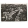 CAPVERN-les-BAINS: rue des thermes, boulevard des marronniers vue aérienne 10x15 - état