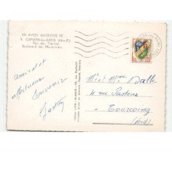 CAPVERN-les-BAINS: rue des thermes, boulevard des marronniers vue aérienne 10x15 - état