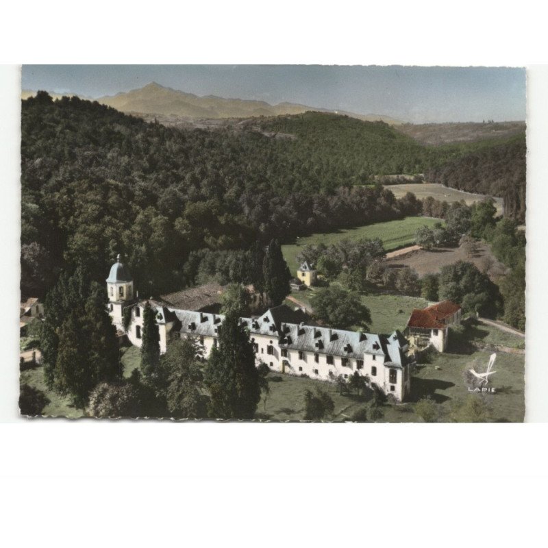 L'ESCALADIEU: abbaye cistercienne fondée en 1140 vue aérienne 10x15 - très bon état