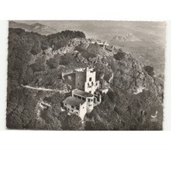 LE PIBESTE: gare supérieure sentier vers la forêt, le sommet vue aérienne 10x15 - très bon état