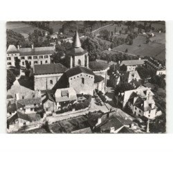 SAINT-SAVIN: l'église colonies sainte-marthe vue aérienne 10x15 - très bon état