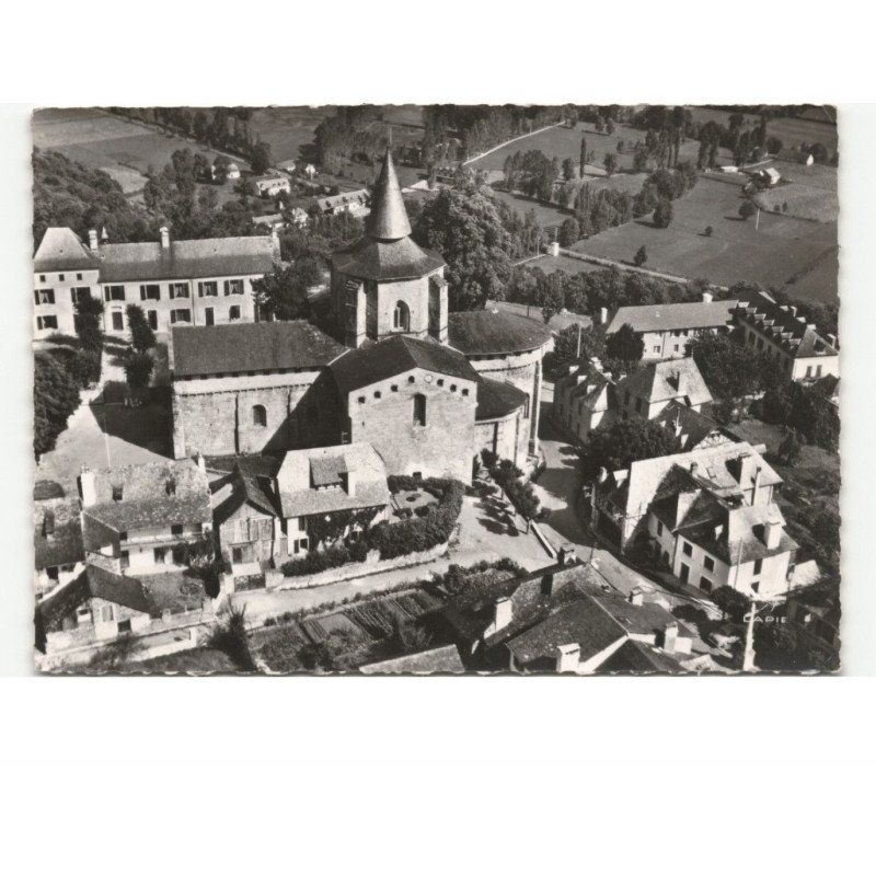 SAINT-SAVIN: l'église colonies sainte-marthe vue aérienne 10x15 - très bon état