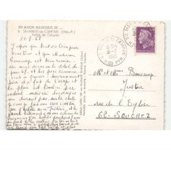 SAINTE-MARIE-de-CAMPAN: vallée de cabadur vue aérienne 10x15 - très bon état