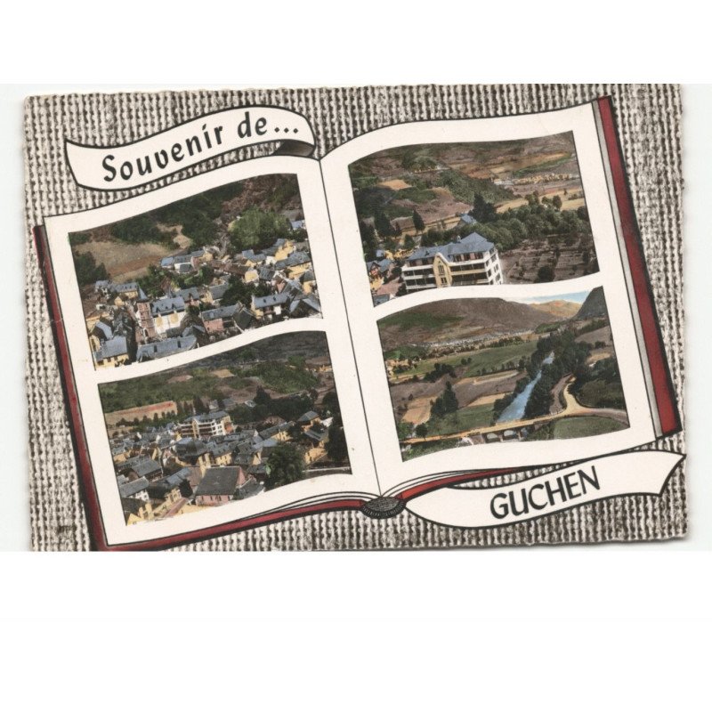GUCHEN: souvenir de... 4 vues vue aérienne 10x15 - état